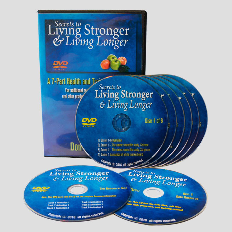 Secrets to Living Stronger & Living Longer DVD Set